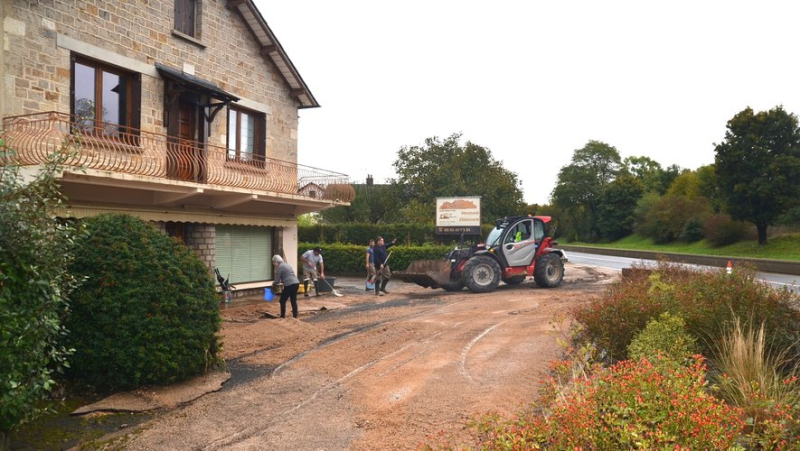 Épisode cévenol : coulée de boue, récoltes détruites, évacuations de riverains : le village Séverac d’Aveyron lourdement touché par les intempéries