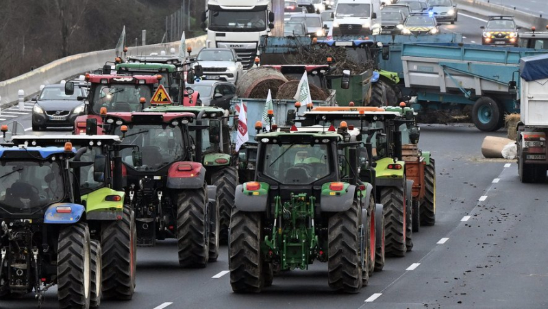 Anger of farmers: “no truck that can supply the capital”, demonstrators announce the “blockade” of Paris