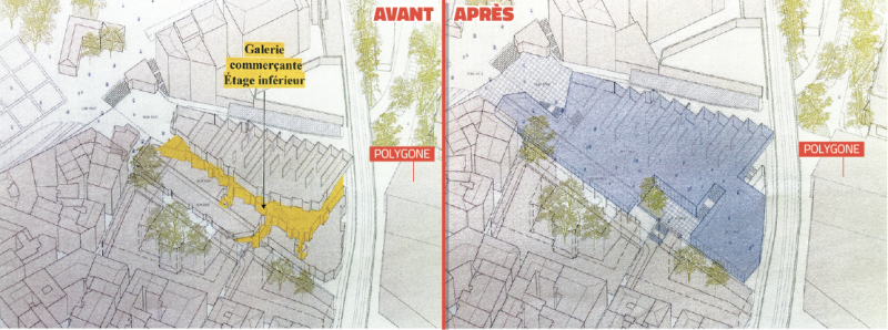 Häagen-Dazs, Golden Brioche… Triangle businesses soon to be razed in Montpellier ?