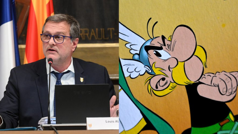 The publisher of Asterix opposes the use of its Gallic characters in the wishes of the RN mayor of Perpignan Louis Aliot