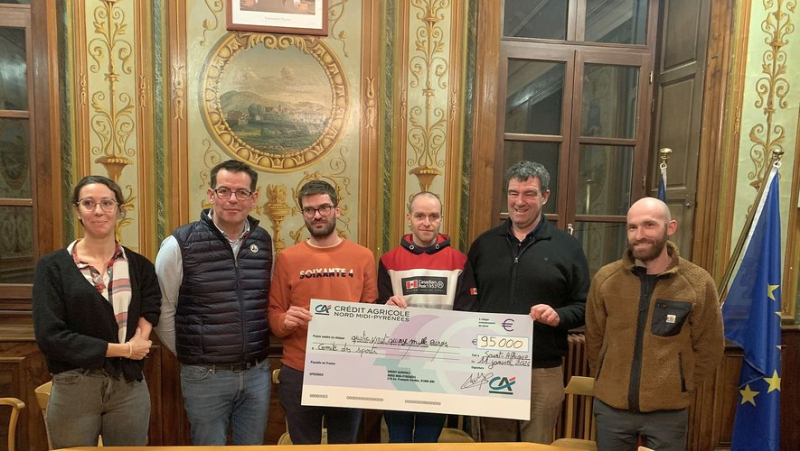 Following an error by Ursaaf, the Galtier company in Saint-Affrique receives €95,000 and donates it to the city&#39;s Sports Committee