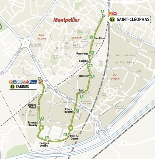 Reinforced bus line 15: all changes to the network in Montpellier from this Monday