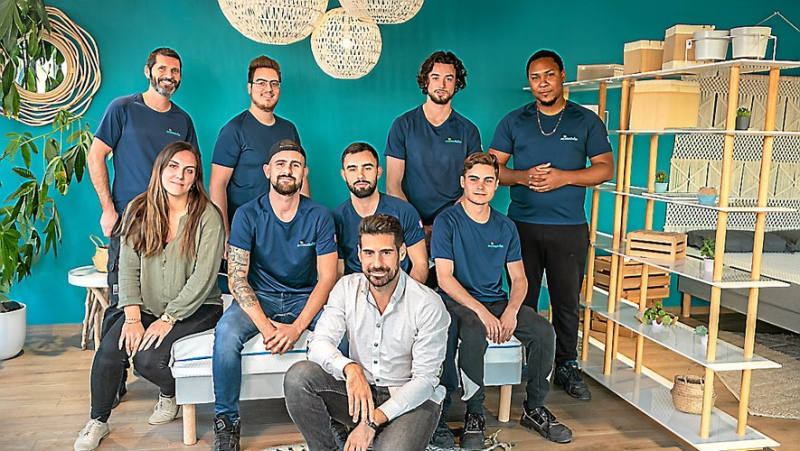 Created in Agde in 2017, the Ecomatelas company is revolutionizing the reconditioned bedding market