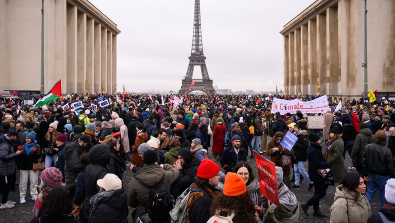 As demonstrations take place across France, a UN rapporteur on racism criticizes the immigration law