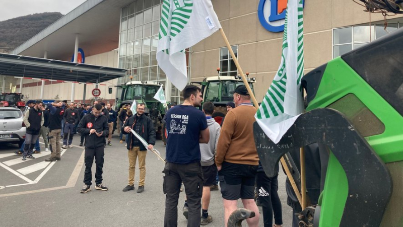 Angry farmers: “It’s on the Millau side that the action is happening”