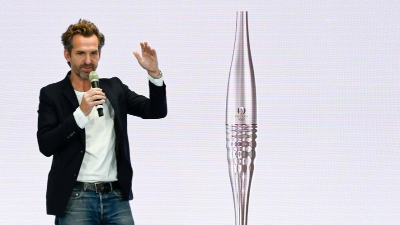 PARIS 2024. Mathieu Lehanneur, the magician designer of the Olympic torch and cauldron