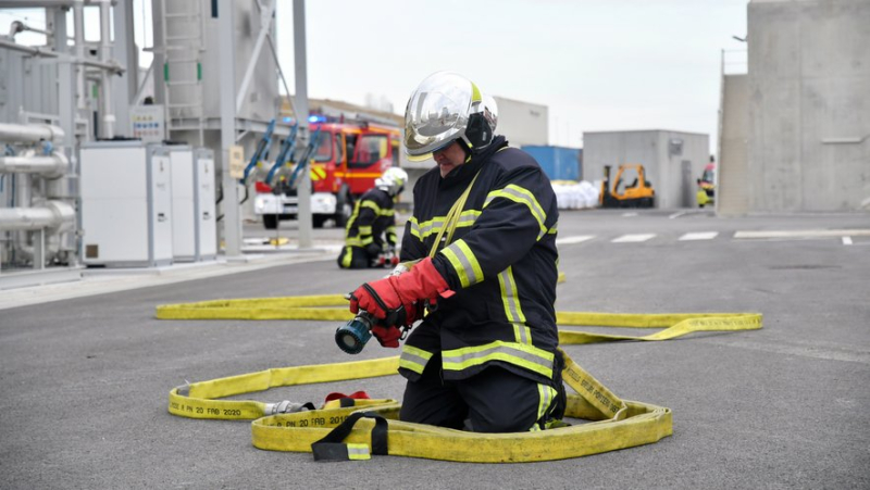 “Leave nothing to chance!” : exercise in a risk zone for the Sète firefighters, on the wastewater treatment plant