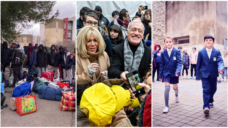 Squat evacuated, Didier Deschamps and Brigitte Macron in Nîmes, uniform at school... the main news in the region
