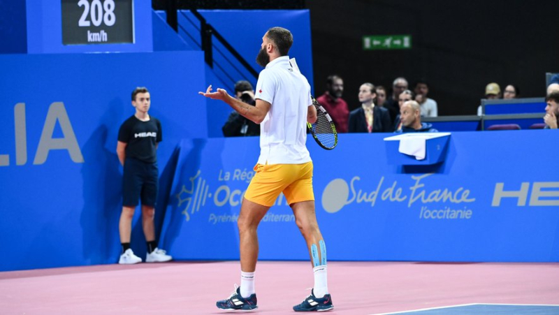 VIDEO. “I’ll wait for you at the end of your match”, Benoît Paire threatened in the middle of a match at the Open Sud de France by punters