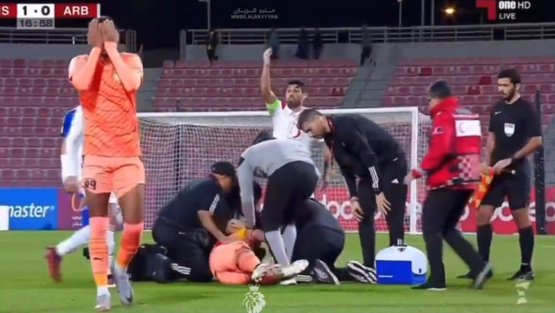 VIDEO. Andy Delort collapses in the middle of a match: the former Montpellier player suffers from discomfort and convulsions on the pitch