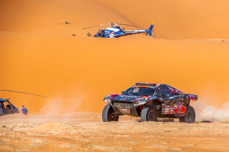 In the Empty Quarter, a night under the stars for Dakar drivers