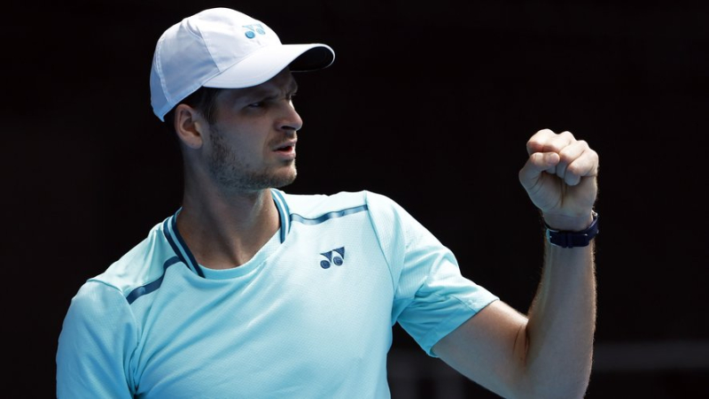 Australian Open 2024: hits with your eyes closed, powerful serve... Who is Hubert Hurkacz, Arthur Cazaux&#39;s future opponent ?