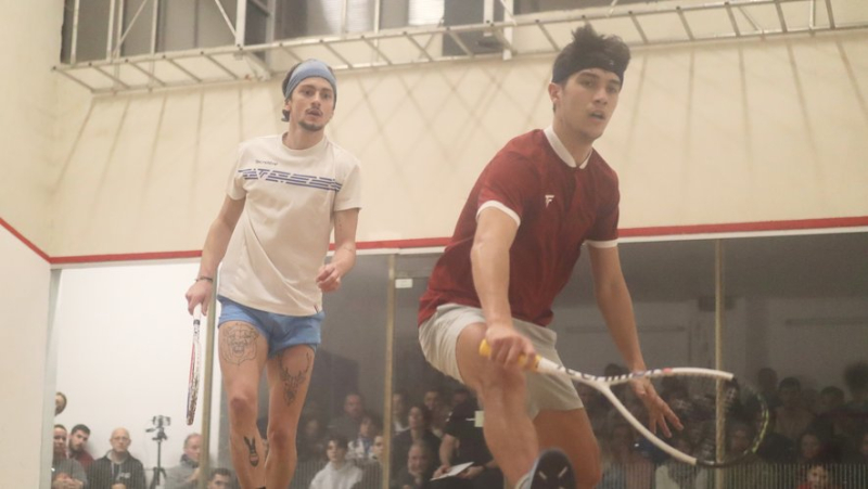 Squash: Edwin Clain and Léa Barbeau, firsts in Nîmes