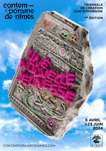 Contemporaine de Nîmes: find out who is the director of the poster for the first edition of this cultural event