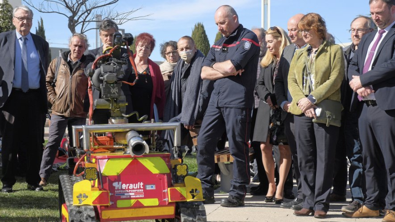 Hérault firefighters present their latest innovative equipment