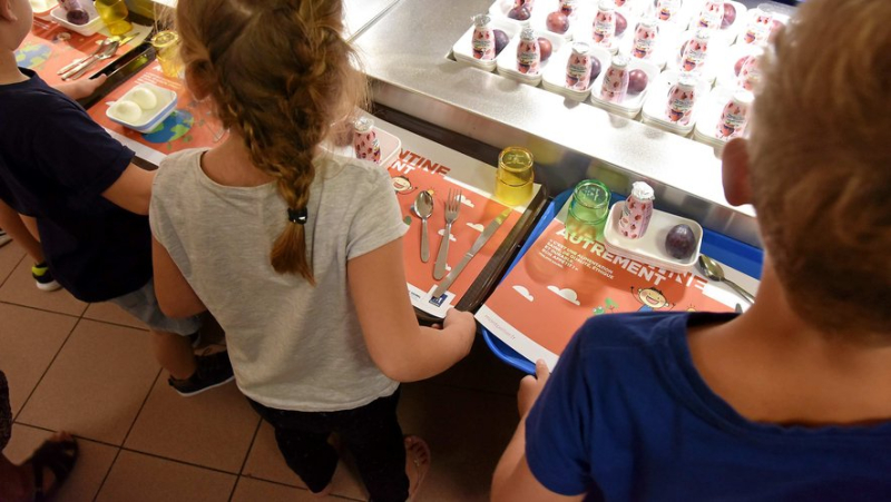 In the canteen, Montpellier students are not entitled to the same quantity of organic food