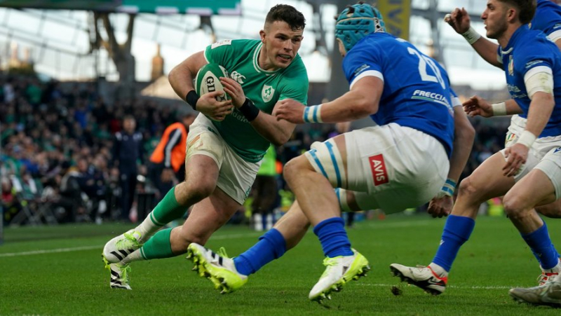 6 Nations Tournament: Irish without rivals crush Italy (36-0) and head to the Grand Slam as big favorites