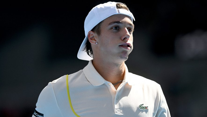 Far from being ridiculous, Arthur Cazaux eliminated in the second round in Dubai by an impressive Andrey Rublev