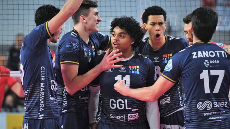 Volleyball: Arago de Sète took the whole of Barrou on a hell of a roller coaster