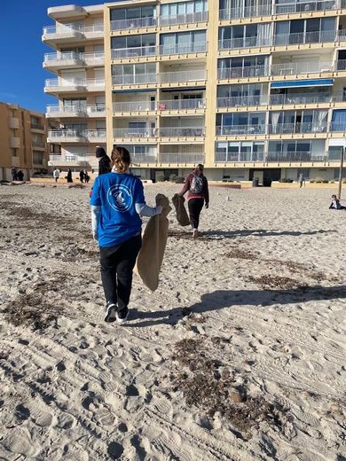 Collecting waste and raising public awareness about coastal protection: the project of six students in Palavas-les-Flots