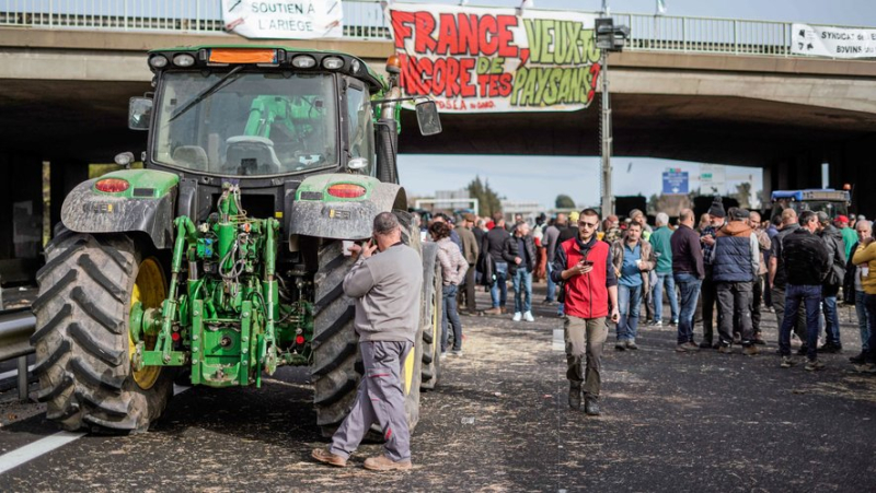 Towards the lifting of the A9 dam in Nimes, by farmers, before the minister&#39;s arrival ?