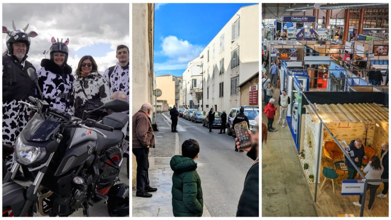 Angry bikers, Kalashnikov shots and gas leak, Fair in Nîmes... the main news in the region