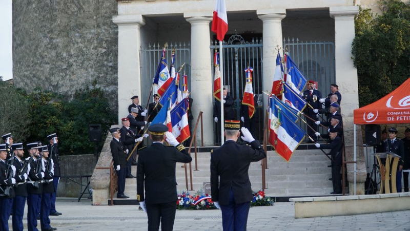 A moving tribute to the gendarmes in Beauvoisin