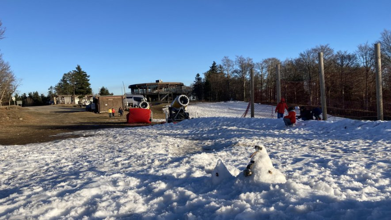 Global warming: when the hopes of the Alti Aigoual station melt in the February sun