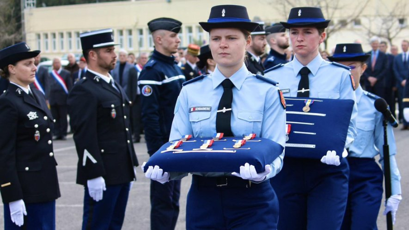 Helping victims, controlled madmen: eight gendarmes decorated for their acts of bravery during a ceremony in Montpellier