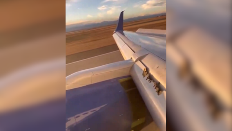 VIDEO. “Should I be worried ?”: a passenger films a wing tip of a Boeing plane detaching in mid-flight