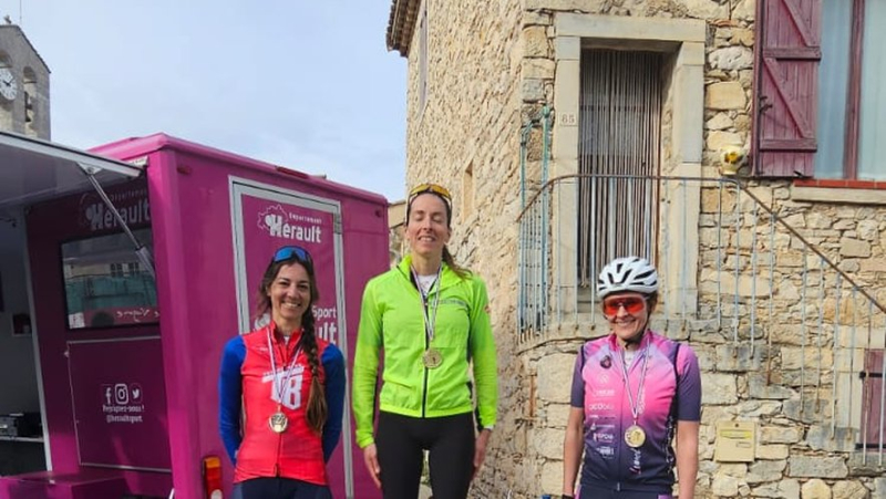 The Lunel Vélo Passion Pink team shone on the Tour de l’Hortus