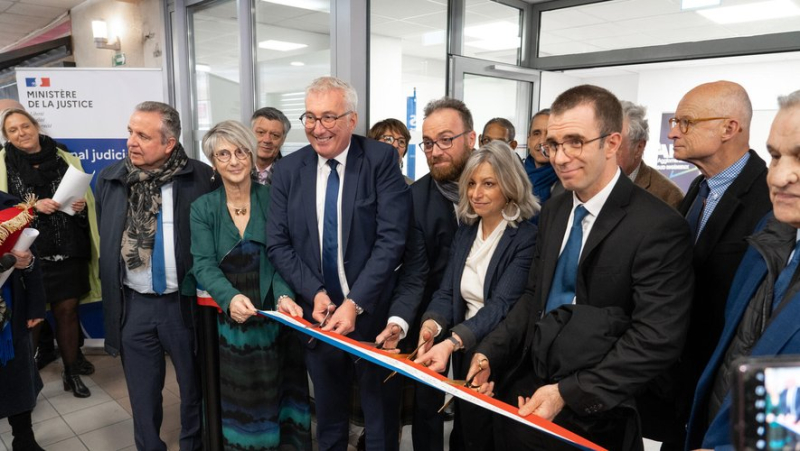 The new House of Justice and Law in Alès was inaugurated