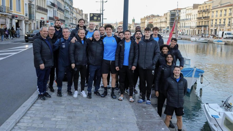 Montpellier handball players spent two days on training in Sète and Frontignan