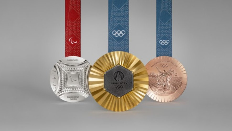 Paris 2024 Olympic Games: discover the design of the Olympic medals, unveiled this Thursday, February 8 in Saint-Denis