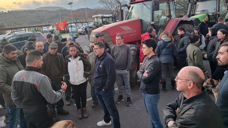 Blocage des agriculteurs : après la sous-préfecture, les tracteurs visitent deux grandes surfaces bouchonnent l’A75