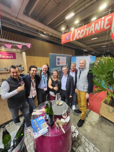 Mediterranean oysters and Picpoul de Pinet celebrate at the Paris Agricultural Show