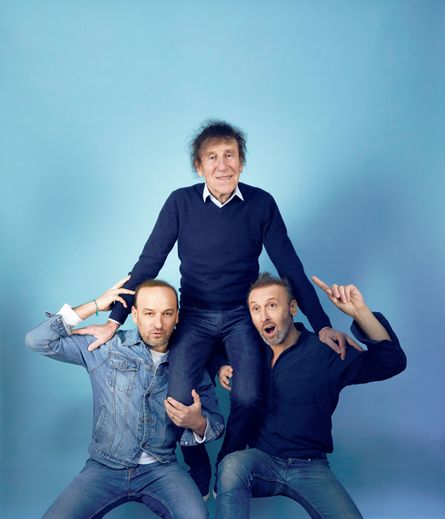 Alain Souchon et ses deux fils aux arènes de Bouillargues, le 29 juin, pour redécouvrir les grands succès de l'artiste