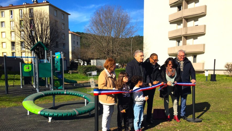 Alès: a new play area for children in Tamaris