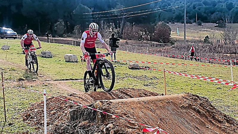 Mountain biking: the winning return of Ludovic Delpech, winner of the Vauvert XCO