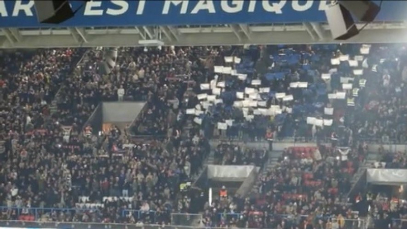 “Total humiliation of PSG”: when YouTubers manage to set up a tifo for OM at the Parc des Princes