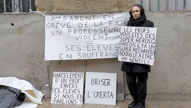 “Moral violence committed by a teacher”: she begins a hunger strike in front of the Rectorate of Montpellier