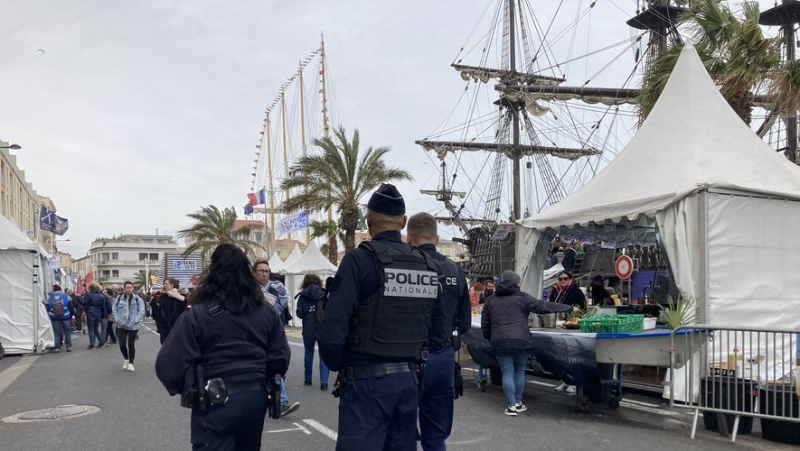 Police officers, firefighters, CRS, Sentinel force... Stopover in Sète, an event monitored by the security forces