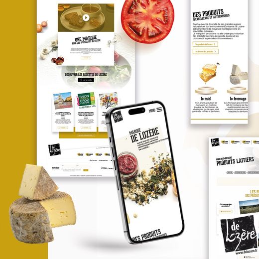“De Lozère”, an online stamp that can change the life of good local products.