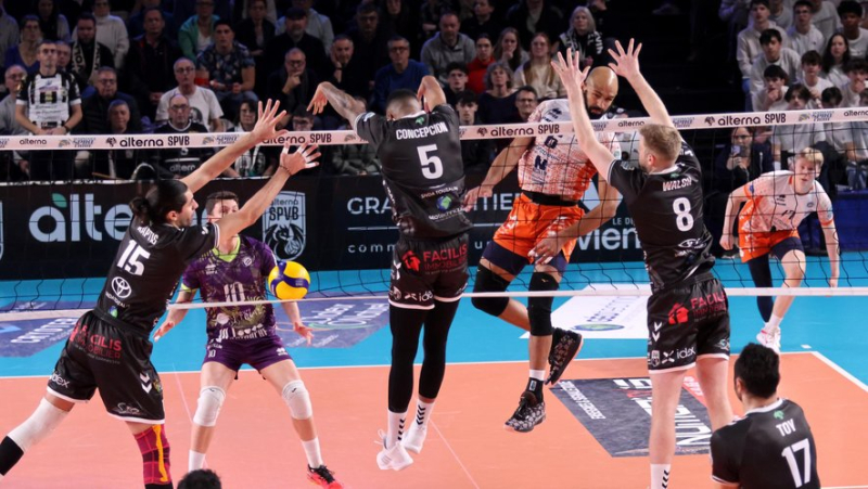 Volleyball: Solid and consistent, MHSC VB beat Poitiers to reach the final of the Coupe de France