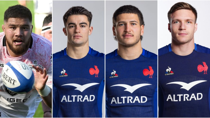 XV of France: Meafou, Le Garrec, Depoortère, Barré... discovering the new faces of the Blues