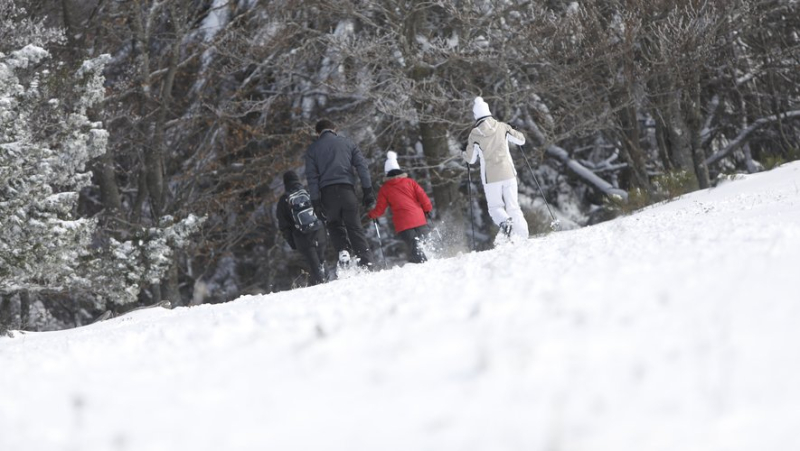 At Mont Lozère, the Nordic area is playing overtime and remains open until the end of the week.