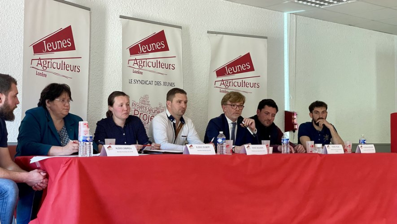 Marc Fesneau in front of the Young Farmers of Lozère: “Two exceptional measures for sensitive meadows”