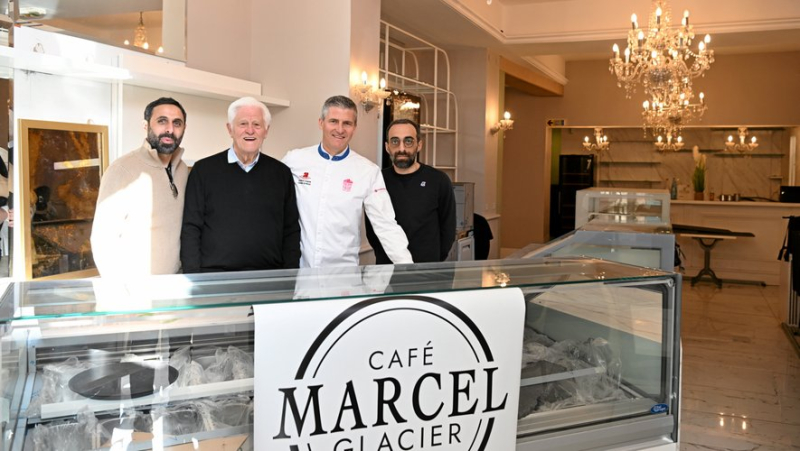 Goodbye to the Grande Brasserie, welcome to Café Marcel and its quality ice creams on the Place de la Comédie in Montpellier