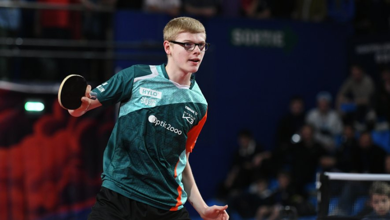 VIDEO. Félix Lebrun beats Simon Gauzy in an exceptional match to be the first to qualify for the final of the French Table Tennis Championships