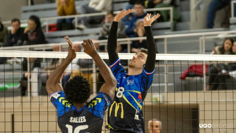 Play-off League B: Mende Volley Lozère outclassed by AS Cannes during match 2